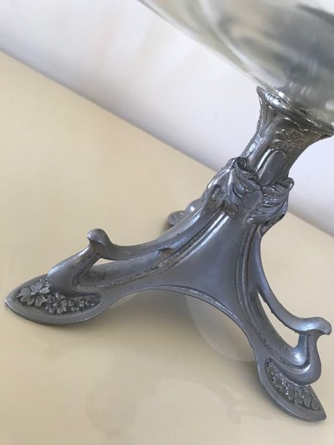 Coupe � fruits en verre sur pied 50 Nice (06)