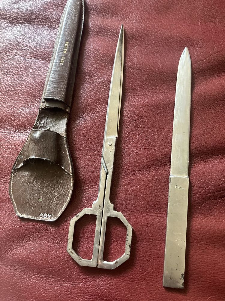 coupe papier et ciseaux Nogent art deco 45 Lannemezan (65)