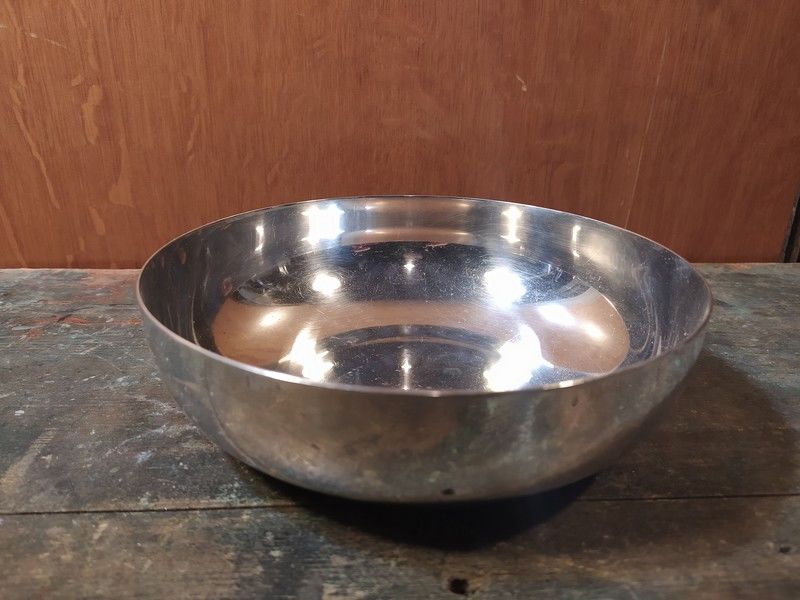 Coupe Rafraichissoir � Caviar M�tal Argent� Cristofle Gallia 90 Loches (37)