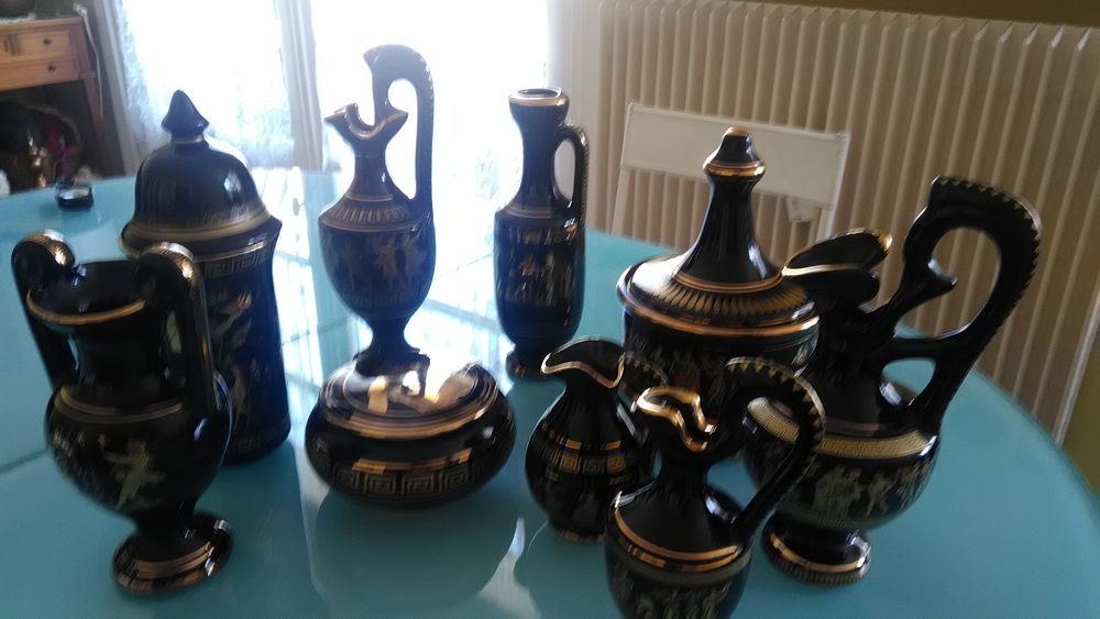 Coupe vase bonbonniere d�cor�s � l or fin 24 carats 15 Paris 11 (75)