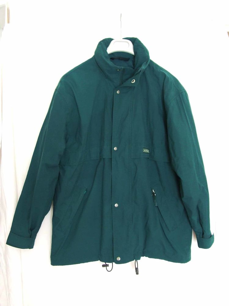 Coupe-vent imperm�able et l�ger, MIXTE, AIGLE, Vert fonc� 68 Bagnolet (93)