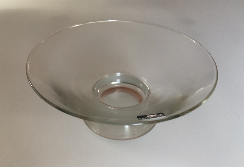 Coupe en verre / bougeoir Leonardo (diam�tre 22 cm) 12 Dracy-le-Fort (71)