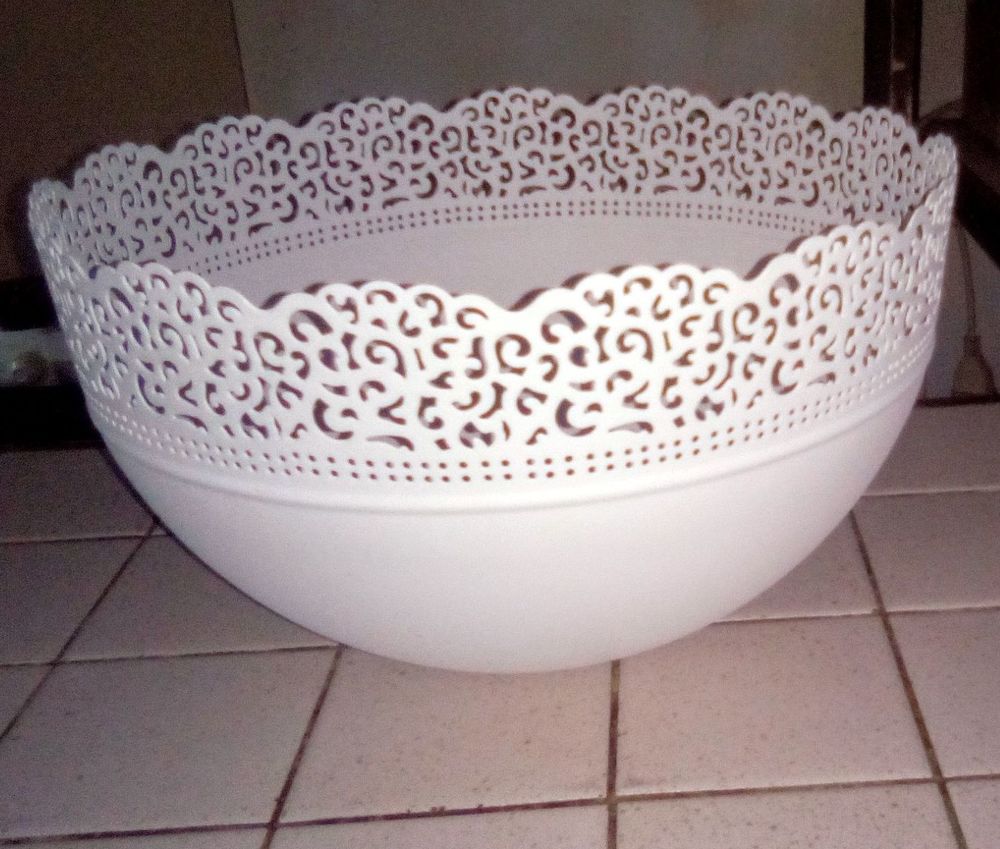 Coupelle blanche de d�coration 5 Marines (95)