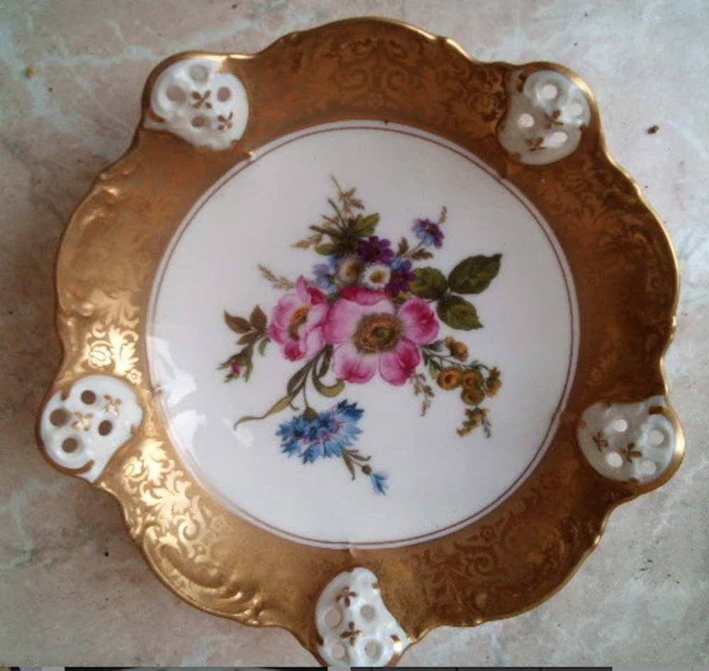 Coupelle num�rot�e Rosenthal alt -Bradant Gold-Moliere 50 Roquefort-les-Pins (06)