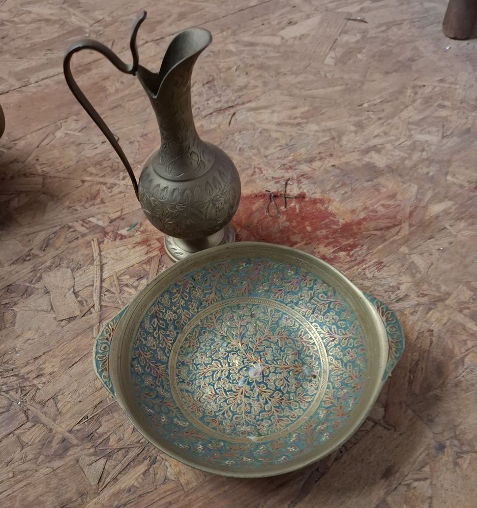 Coupelle et pichet en m�tal 20 Colmar (68)