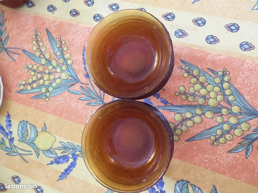 coupelle en verre pour mettre des fruits bon �tat 5 Sor�de (66)