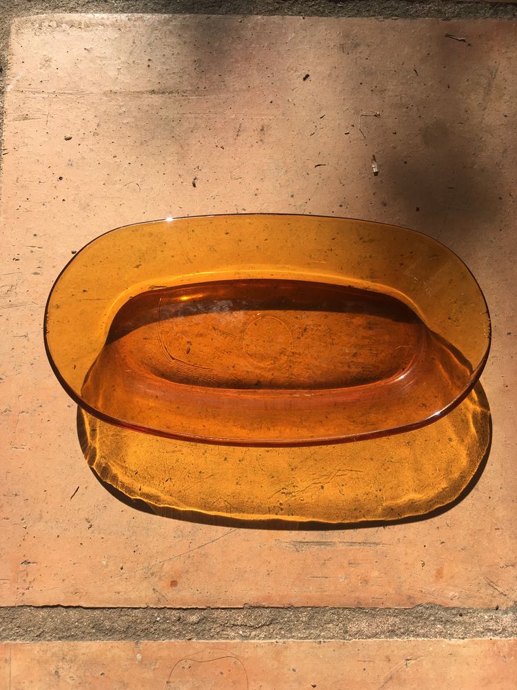 Coupelle en verre vintage d�co 
2 Palluau (85)