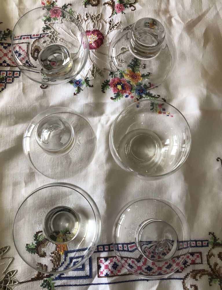 6  Coupelles individuelles cristal pour salade de fruits.. 62 Bailly (78)