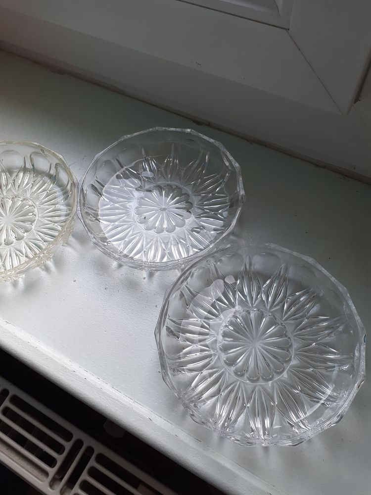 Coupelles rondes en verre vintage 8 Grisolles (82)