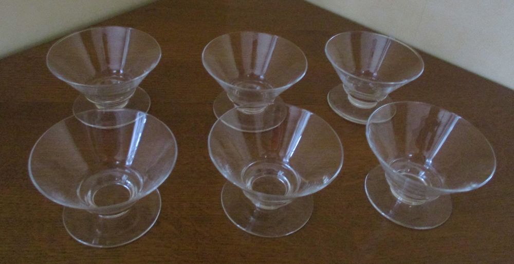 6 COUPES ANCIENNES EN CRISTAL 10 Saint-Andr�-les-Vergers (10)