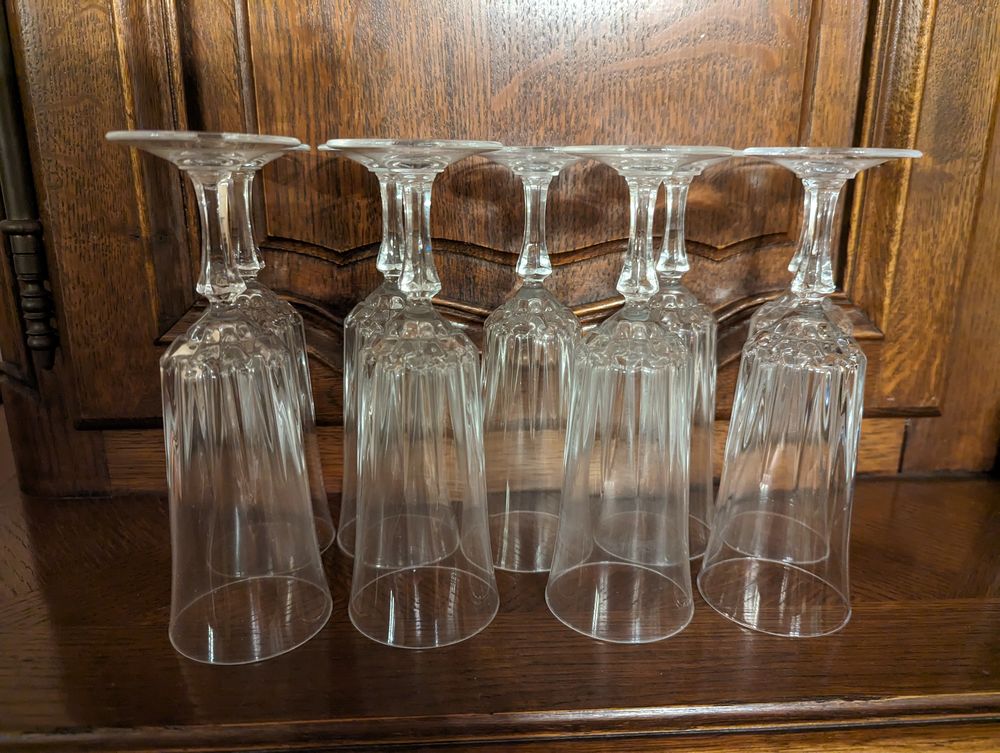 Coupes � champagne en cristal 100 La Grigonnais (44)