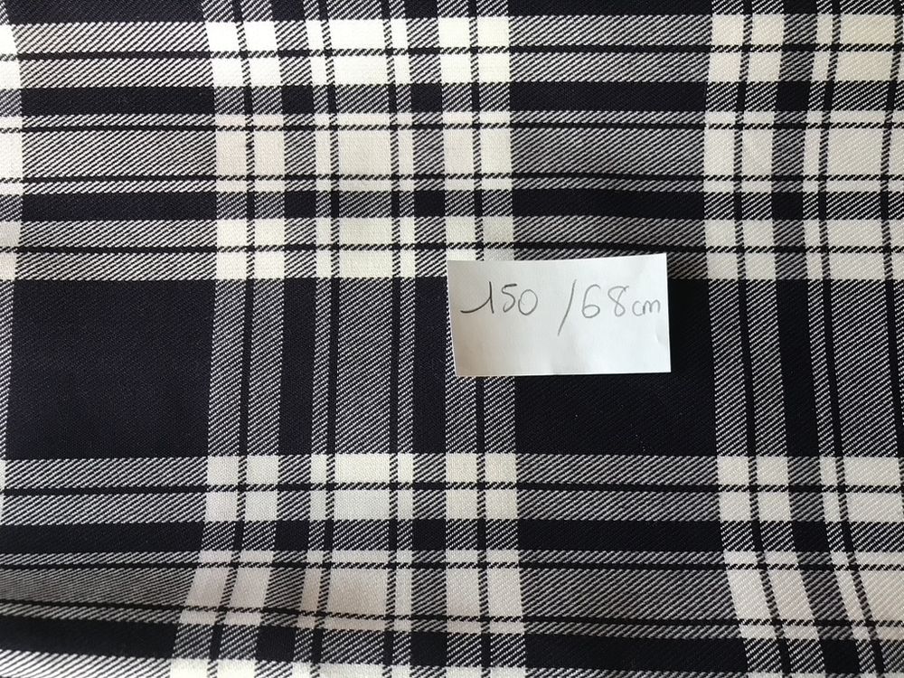 Coupon lainage carreaux 7 La Baule-Escoublac (44)