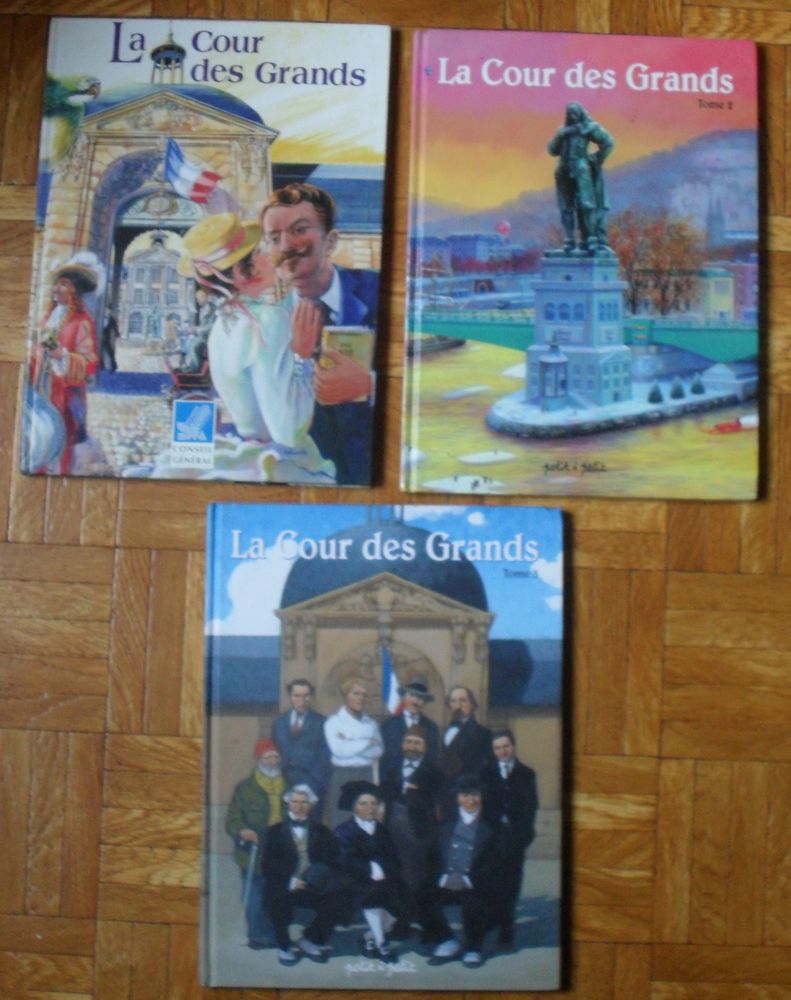 Lot de 3 BD La Cour des Grands 25 Montreuil (93)