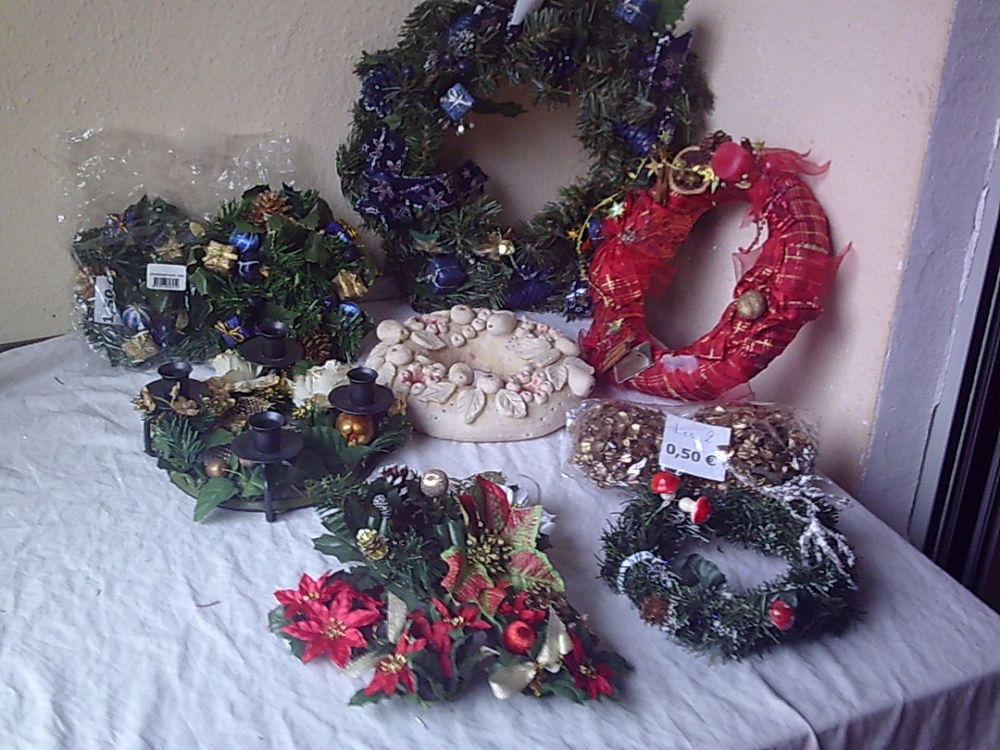 Couronnes de No�l Artificielles 1 Bouxwiller (67)