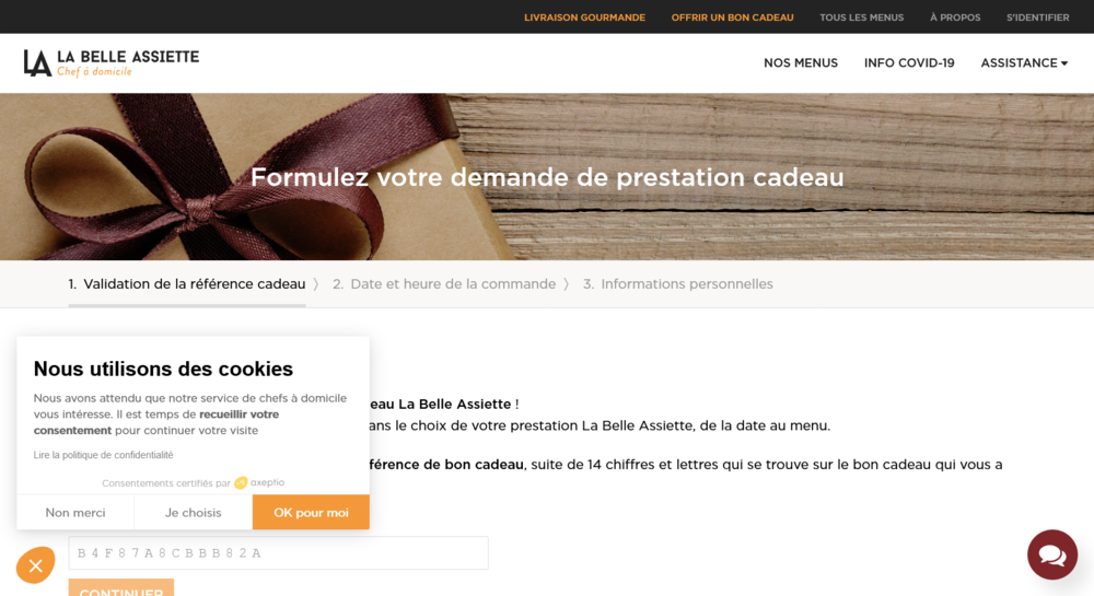 Cours de cuisine � domicile pour  4 personnes avec  un chef 260 Gaujac (30)