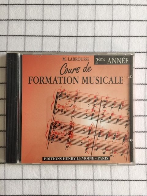 CD Cours de Formation musicale 2ème année de M. LABROUSSE 8 Saulx-les-Chartreux (91)