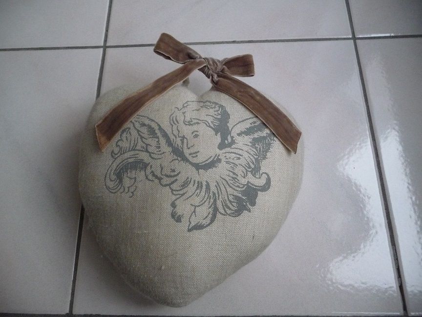 Coussin Coeur Ange Maisons du Monde - NEUF 10 Celles-sur-Belle (79)