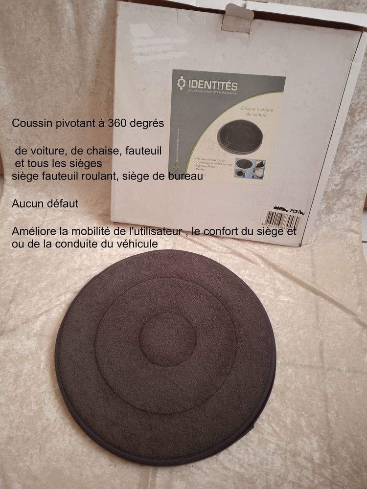 Coussin pivotant de voiture, de chaise, fauteuil et si�ge 30 Lourdes (65)