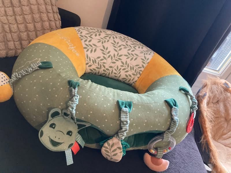 Coussin Sophie la girafe 60 La Chapelle-Basse-Mer (44)