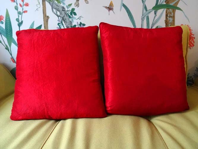 Coussins avec house 45 x 43cm, lot de 2 TBE 16 Paris 4 (75)