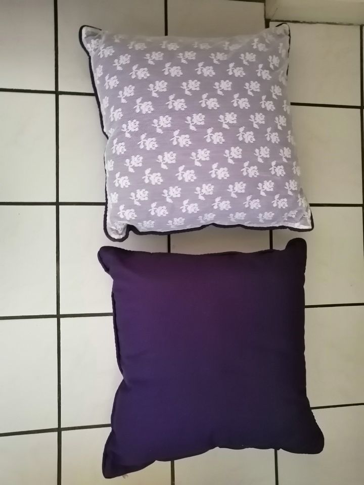2 coussins violets identiques 6 Soisy-sous-Montmorency (95)