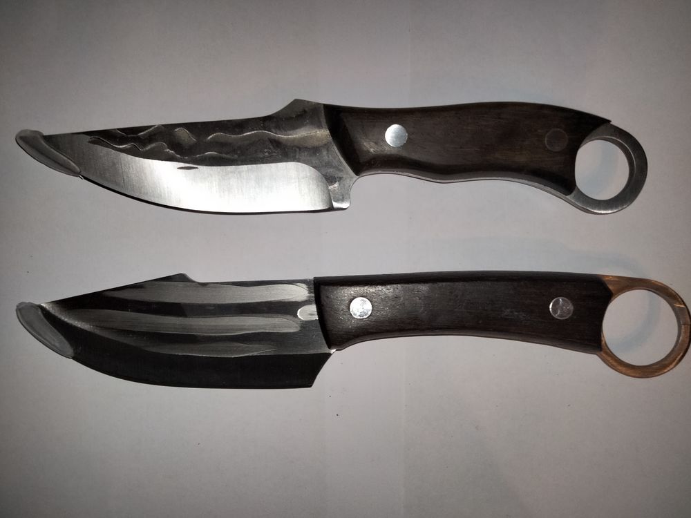 Lot de 2 Couteau de chasse + �tui id�e cadeau 25 Cr�hange (57)