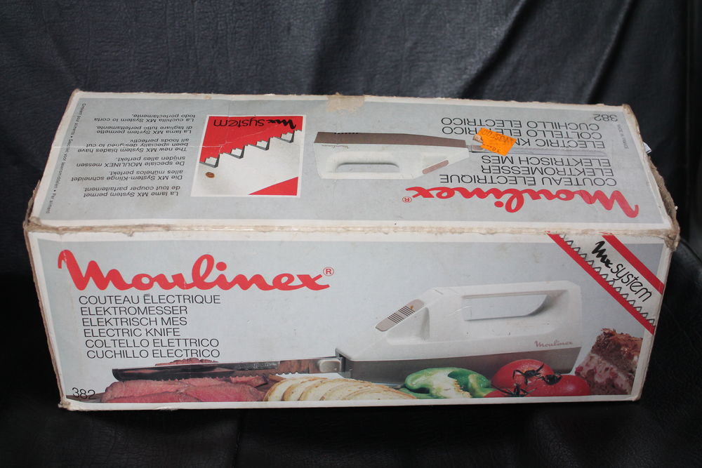 Couteau �lectique  VINTAGE  Moulinex 10 Caissargues (30)