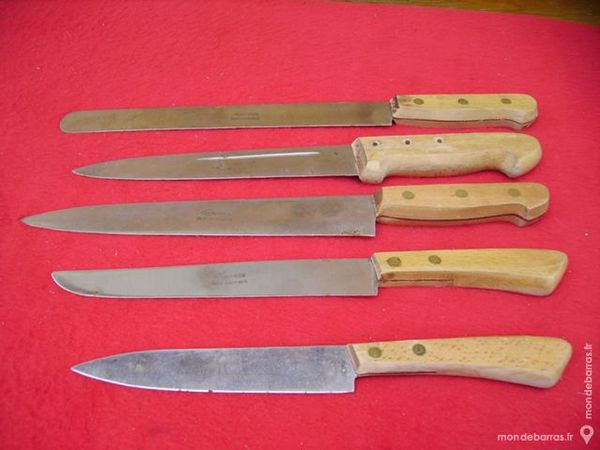 LOT 5 COUTEAUX lames inox 10 Dammarie-les-Lys (77)