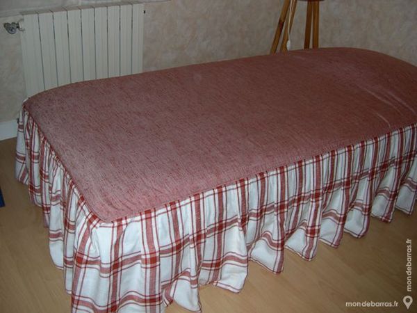 couvre-lit à volants + doubles-rideaux assortis 45 Saint-Sébastien-sur-Loire (44)