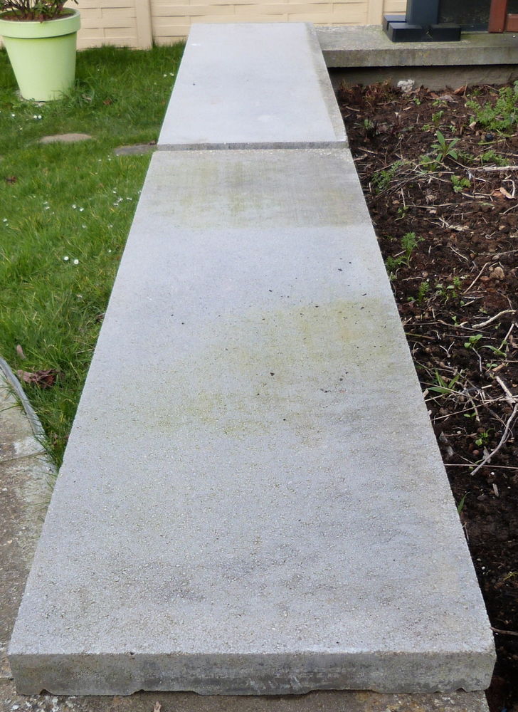 2 couvres-muret largeur 30 cm �pr 4 cm longueur 1 m�tre 15 Douchy-les-Mines (59)