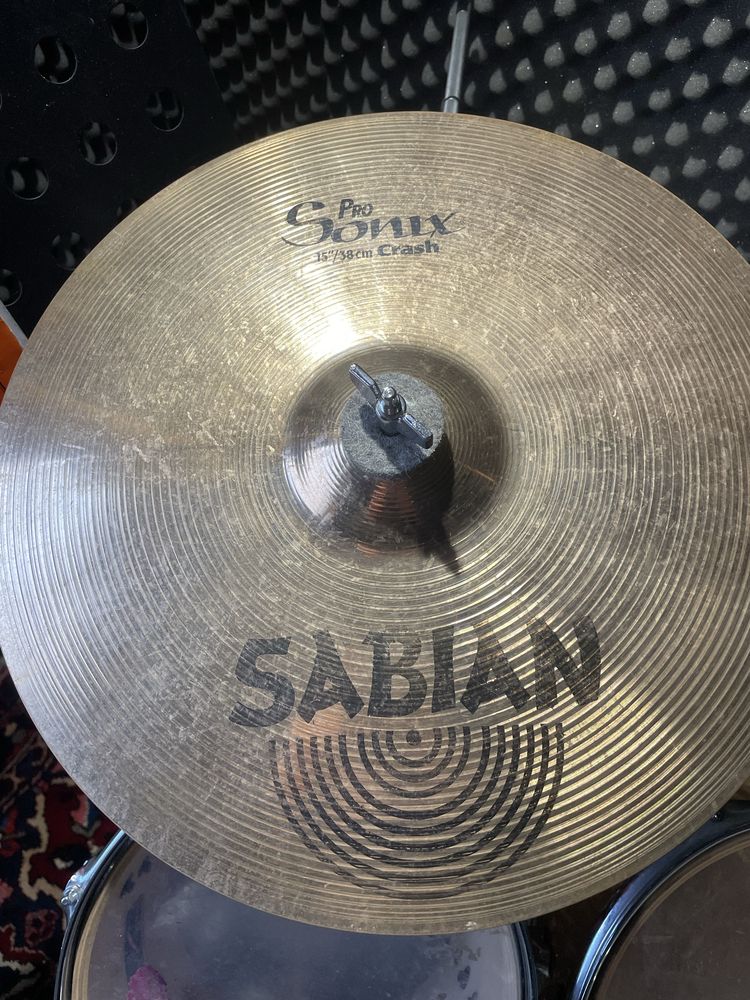Crash Sabian pro Sonix 15  170 Rouen (76)