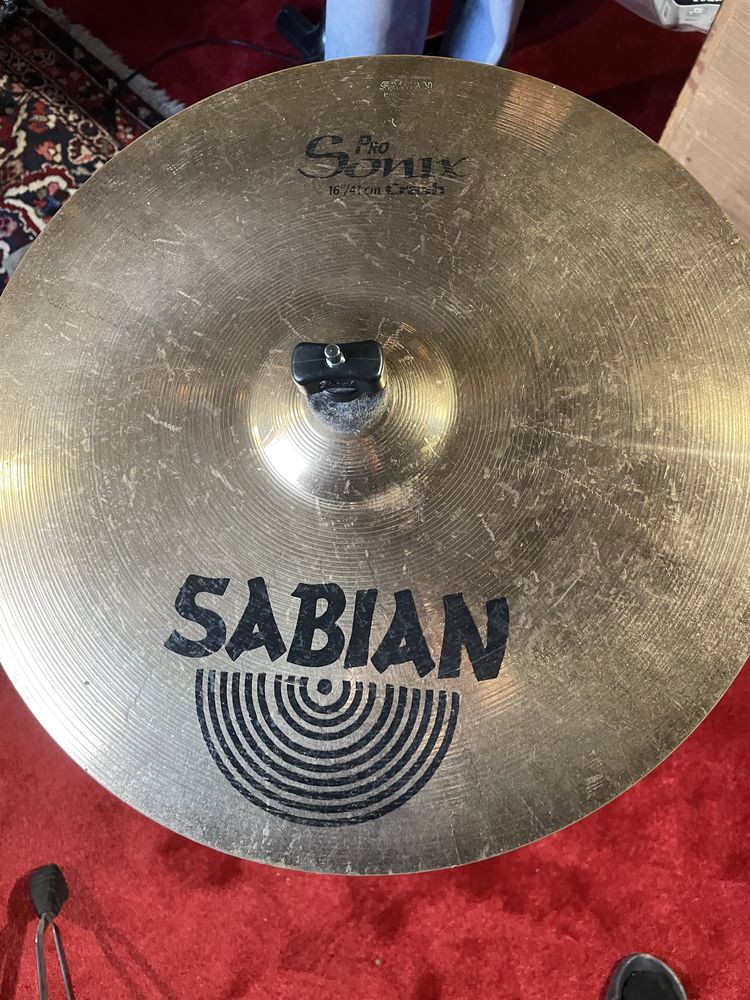 Crash Sabian pro Sonix 16  180 Rouen (76)