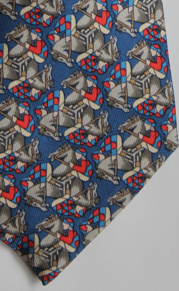 Cravate HERMES Jockeys 80 Issy-les-Moulineaux (92)