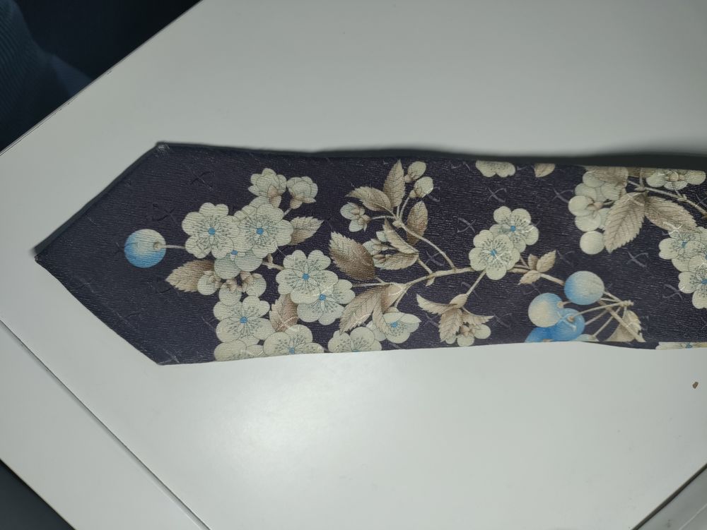 Cravate Leonard Paris Violette 25 Bruz (35)