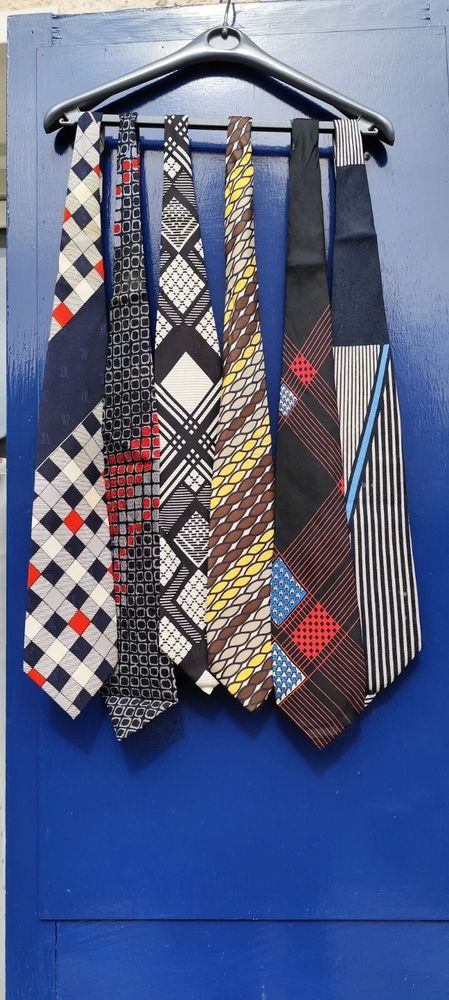 Cravates LANVIN 100% soie - Collector - Lot de 6 36 Lagny-sur-Marne (77)