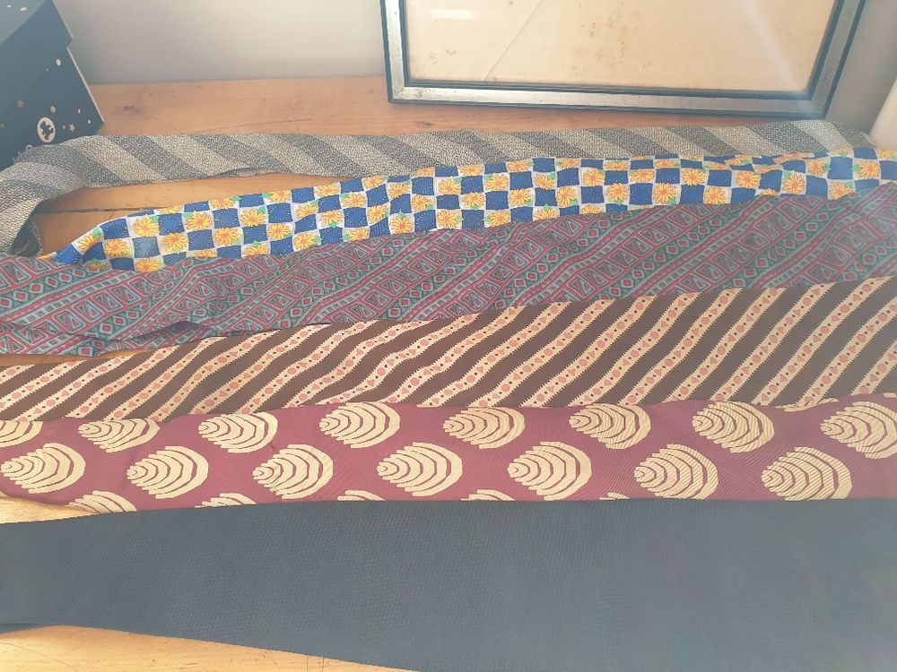 Lot de 15 cravates en soie, vintage, en l'�tat 15 Mouxy (73)