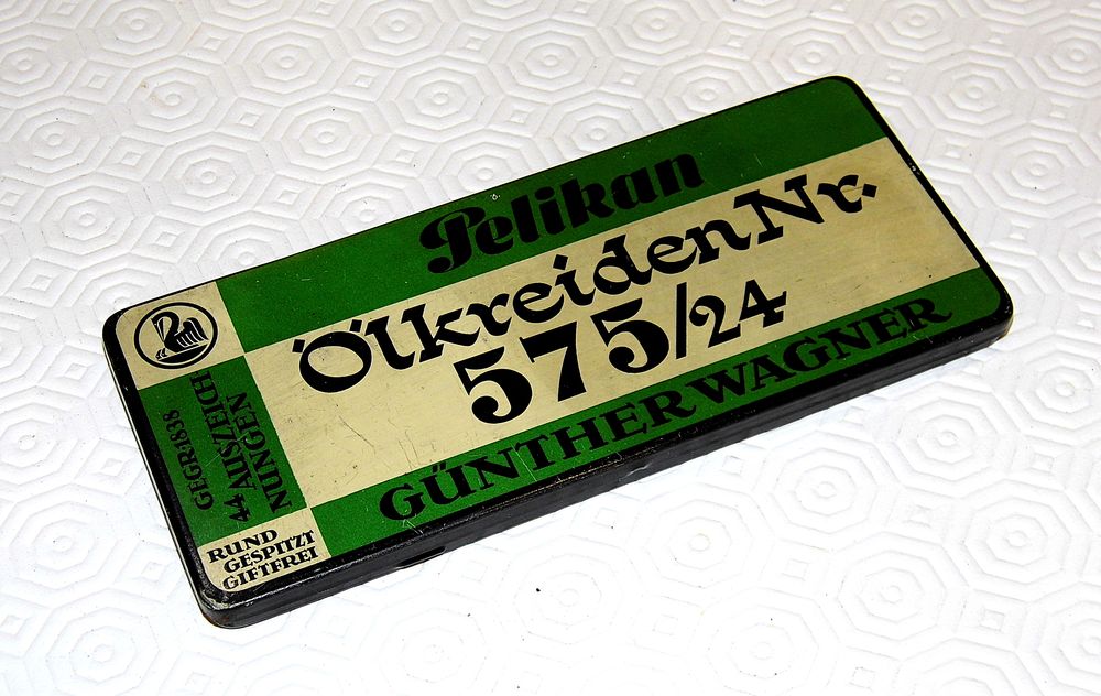 Crayons pastel PELIKAN boite m�tal dessin aquarelle 30 Dunkerque (59)