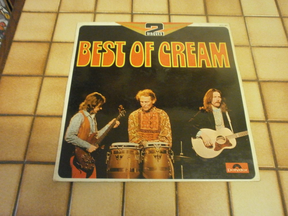 CREAM - - Double Album Vinyles 33 T ? Pressage Original - 20 Fourmies (59)