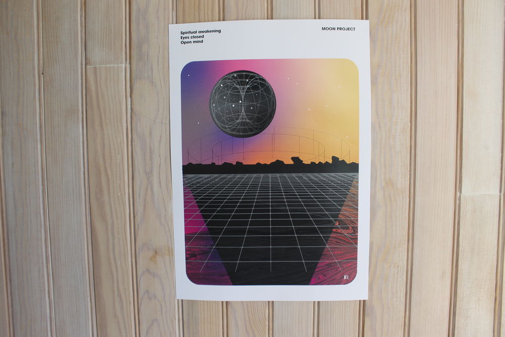 Cr�ation Affiche Poster num�rique artistique design 15 Talence (33)