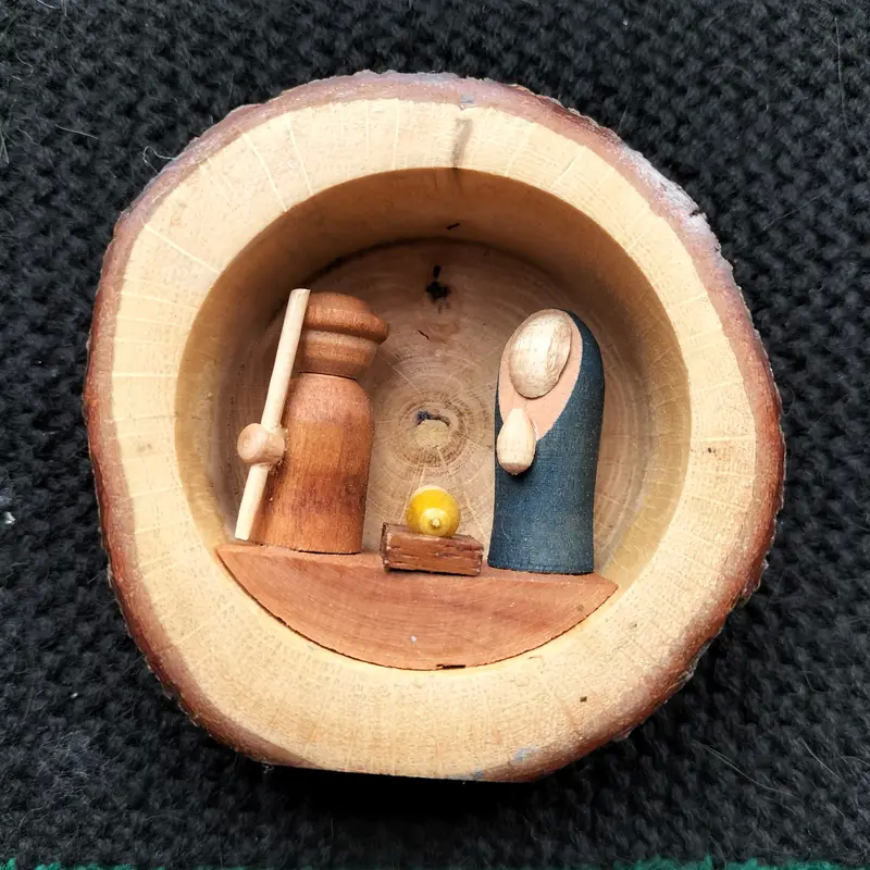 Cr�che de No�l en bois 5 Tassin-la-Demi-Lune (69)