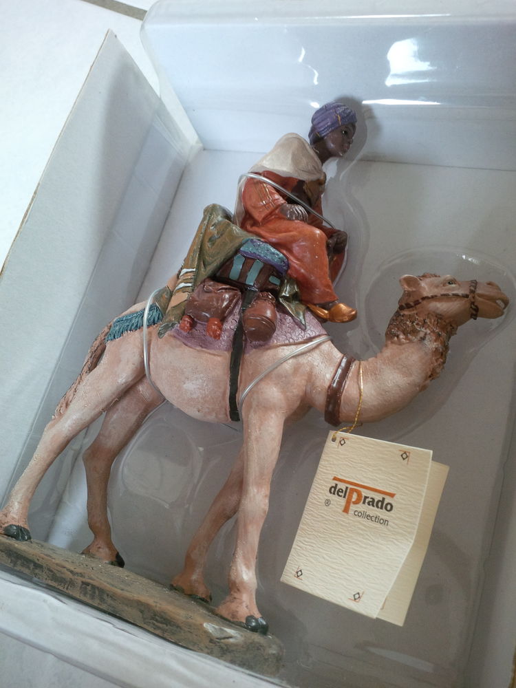 Cr�che Del Prado ? roi mage Balthazar 25 Bartenheim (68)