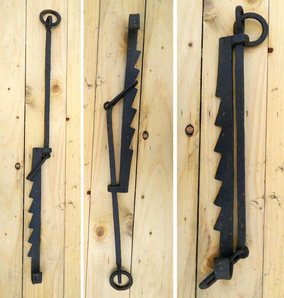 Cr�maill�re antique fer forg� 30 Lagny-sur-Marne (77)