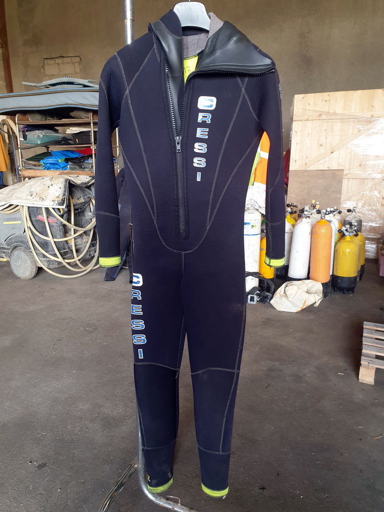 CRESSI SUB Man 5/7mm T3 Plastron int�rieur jaune 90 Tours (37)