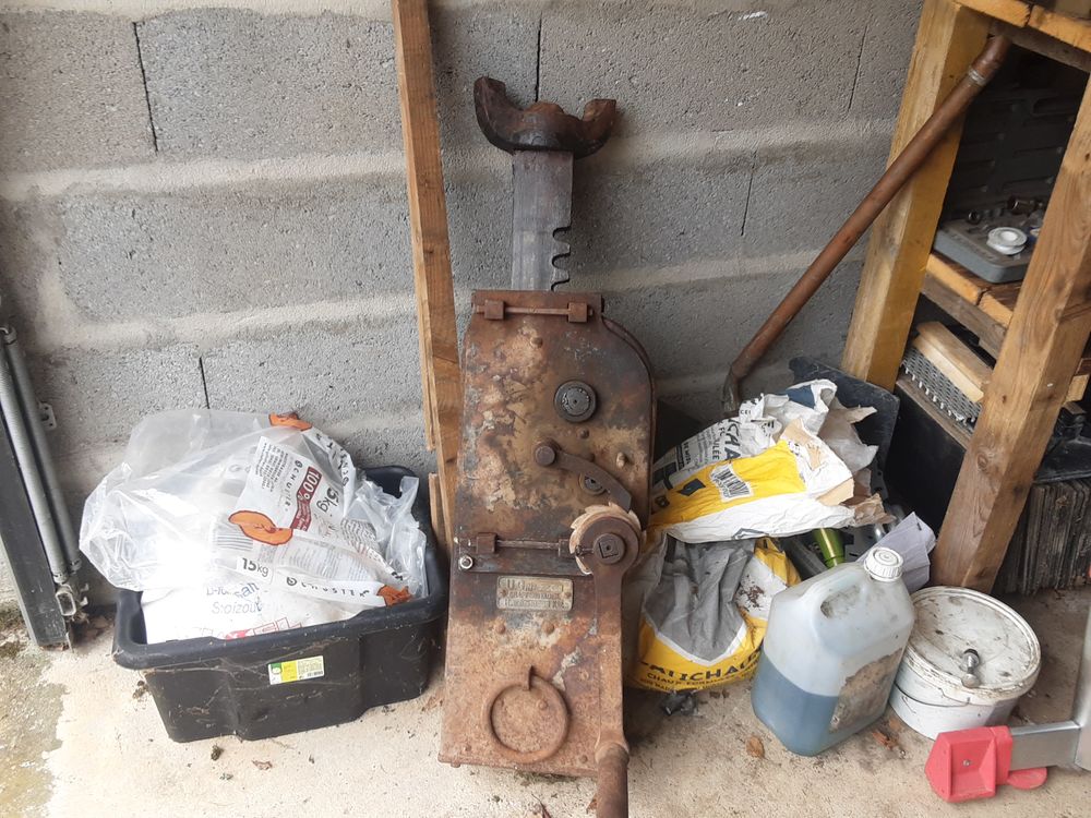 Cric de charretier 50 Gouloux (58)