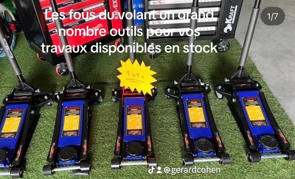 CRIC DE VOITURE 2T PROS 120 Les Sables-d'Olonne (85)