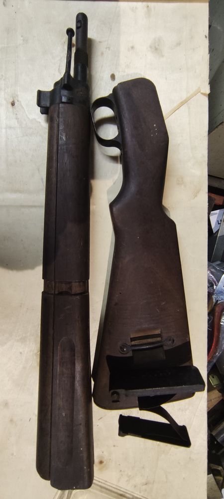 Cross en bois pour vieux fusil 90 St Louis La Chaussee (68)