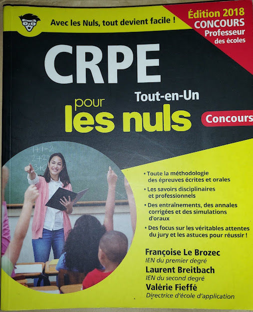 CRPE pour les nuls tout-en-un 15 La Possession (97)