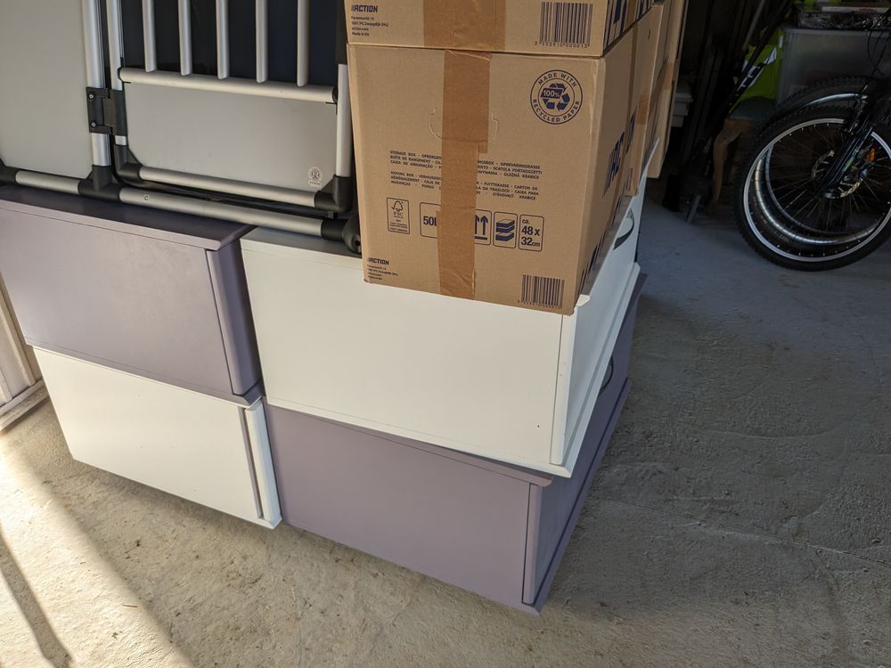 4 cubes en tech de la roche bobois avec tiroirs surperposabl 70 Capdenac-Gare (12)