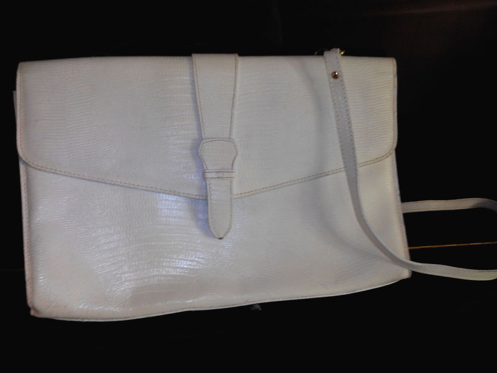 sac cuir blanc La Bagagerie 8 La Falaise (78)