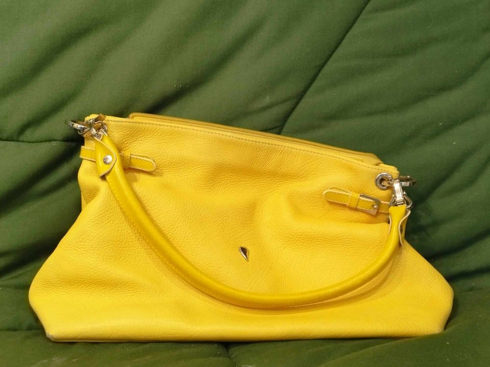 sac cuir lancaster jaune 50 Montbrison (42)